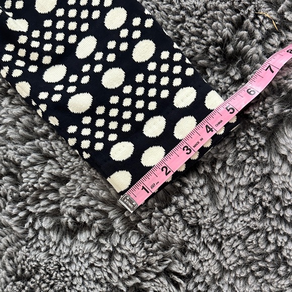 Tory Burch Polka Dot Navy and Cream Blazer - Picture 9 of 12